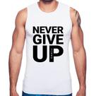 Regata Never give up - Foca na Moda Regata Never give up - Foca na Moda
