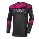 Regata O'Neal Element Shocker Feminina - Preto/Rosa - Tamanho XL