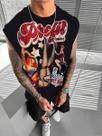 Regata Oversized Larga Streetwear Gringa Moderna Style Rap Regata Oversized Larga Streetwear Gringa Moderna Style Rap
