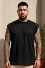 Regata Oversized Machao Trabalhe Até Algodão Premium Verão