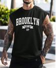 Regata Oversized Masculina Academia Trust treino 100% Algodão