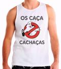 Regata Personalizada Carnaval Frase Os Caça Cachaça Plus size