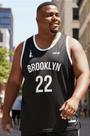 Regata Plus Size Dry-Fit Brooklyn Nets Basquete Pro Street - Conforto e Estilo para Atividades Físicas