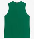 Regata Plus Size Em Ribana Canelada Secret Glam Verde Regata Plus Size Em Ribana Canelada Secret Glam Verde