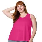 Regata Plus Size Feminina Nadador Fitness Selene