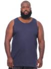 Regata Plus Size Masculina Anistia Tradicional sem Estampa Marinho