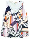 Regata plus size mullet c/decote em gripir xg- xgg mad look