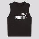 Regata Puma ESS NO. 1 Logo Tank Feminina Preta Regata Puma ESS NO. 1 Logo Tank Feminina Preta