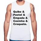 Regata Quibe & Pastel & Coxinha & Empada & Croquete - Foca na Moda
