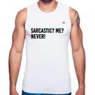 Regata Sarcastic Me Never! - Foca na Moda Regata Sarcastic Me Never! - Foca na Moda