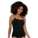Regata Slim Modeladora sem Costura Preto Zee Rucci