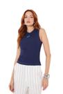 Regata Sommer Basic Canelada Azul Regata Sommer Basic Canelada Azul