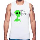 Regata Thank's For Believing In Me Alien - Foca na Moda Regata Thank's For Believing In Me Alien - Foca na Moda