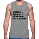 Regata Viajar & Explorar & Mochilar & Ver o mundo - Foca na Moda
