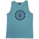 Regata Volcom Circle Texture SM25 Masculina Azul Médio