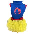 Regatinha Branca de Neve com Tutu para cachorro e gato