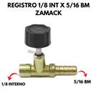 Registro 1/8 int x 5/16 bm zamack