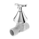 Registro BaseTec PVC Cerâmico 25mm com Acabamento Nova Pertutti Docol