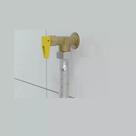 Registro Bloqueador De Gás 90 1/2" NPT - Blukit