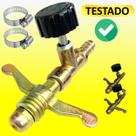 Registro de Alta Pressão Regulador de Gás P13kg com Braçadeira Registro de Alta Pressão Regulador de Gás P13kg com Braçadeira