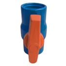 Registro de esfera 40mm soldável azul Registro de esfera 40mm soldável azul