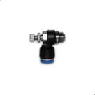 Registro de Fluxo Pneumático Macho Menco Em L 1/4x8mm 10 Un