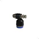 Registro de Fluxo Rápido Em L 90º Menco 1/8x8mm Macho 10 Un