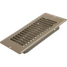 Registro de piso dos ESTADOS UNIDOS HDW V056IB Metal com amortecedor