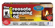 Registro de varredura de creosoto Firelog com Ignite-O Fire Starter