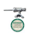 Registro do Queimador Rápido GLP para Fogão Electrolux Original - 62810039 - Válvula de Gás