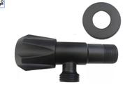Registro Ducha Higiênica 1/4 De Volta Black/preto C25 Metal ref-194