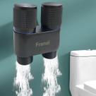 Registro Duplo Preto Fosco 2 Saídas Individuais Metal Válvula Cerâmica Lavabo Tanque Maquinas de lavar Registro Duplo Preto Fosco 2 Saídas Individuais Metal Válvula Cerâmica Lavabo Tanque Maquinas de lavar