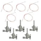 Registro + Eletrodo Vela Cooktop Fogão Fischer 5 Cada Registro + Eletrodo Vela Cooktop Fogão Fischer 5 Cada
