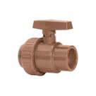 Registro Esfera PVC 20mm Junta Soldável - Fechamento em Esfera