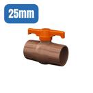 Registro Esfera Soldável 25MM - Krona 6 Peças
