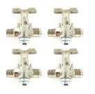 Registro Gás Apis Delta Semi Industrial 1/4 Npt X 3/8 Sae