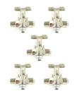 Registro Gás Apis Delta Semi Industrial 1/4 Npt X 3/8 Sae
