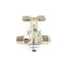 Registro Gás Apis Delta Semi Industrial 1/4 Npt X 3/8 Sae