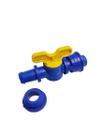 Registro Inicial 16mm P/ Tubo PLBD com chula 20 unidades Registro Inicial 16mm P/ Tubo PLBD com chula 20 unidades