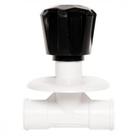 Registro Pressao Plastico Paulina Rosca 3/4'' Branco - Kit C/12 Pecas