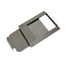 Registro Regulador Chamine Chapa Aço Inox Popular 24x35cm Registro Regulador Chamine Chapa Aço Inox Popular 24x35cm