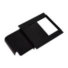 Registro Regulador de Chaminé Popular 20x30cm Chapa de Aço Preta Metalmig