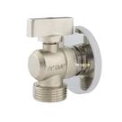 Registro Torneira Máquina de Lavar Tanque Jardim Esfera Metal Premium 1/4 de Volta