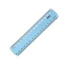 Régua 15 cm acrílica waleu - azul