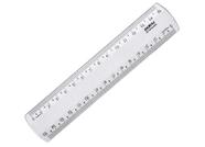 Régua 15cm Waleu new line cristal