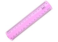 Régua 15cm Waleu new line rosa