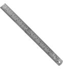 Régua 30cm 12 Polegadas Aço Inox Projetista Profissional