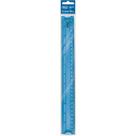 Regua 30cm flexivel azul tilibra