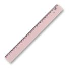 Régua 30cm Rosa Maxcril New Line