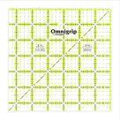 Régua acolchoada Omnigrid Omnigrip antiderrapante de 6,5 x 6,5 polegadas